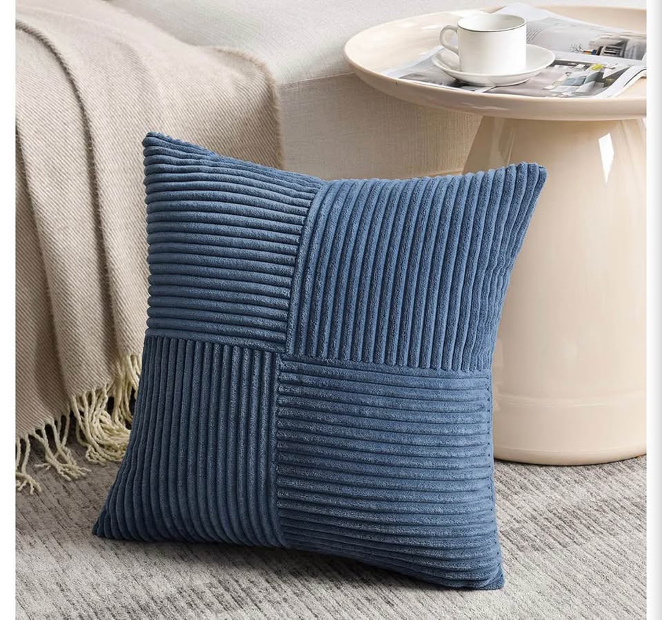 Puncuntex Corduroy Throw Pillow Covers