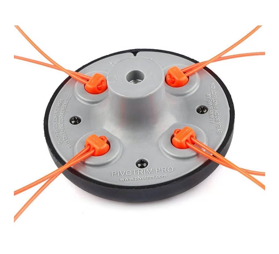 4 Way String Trimmer Head Replacement Compatible with Stihl, Ryobi, Husqvarna, E