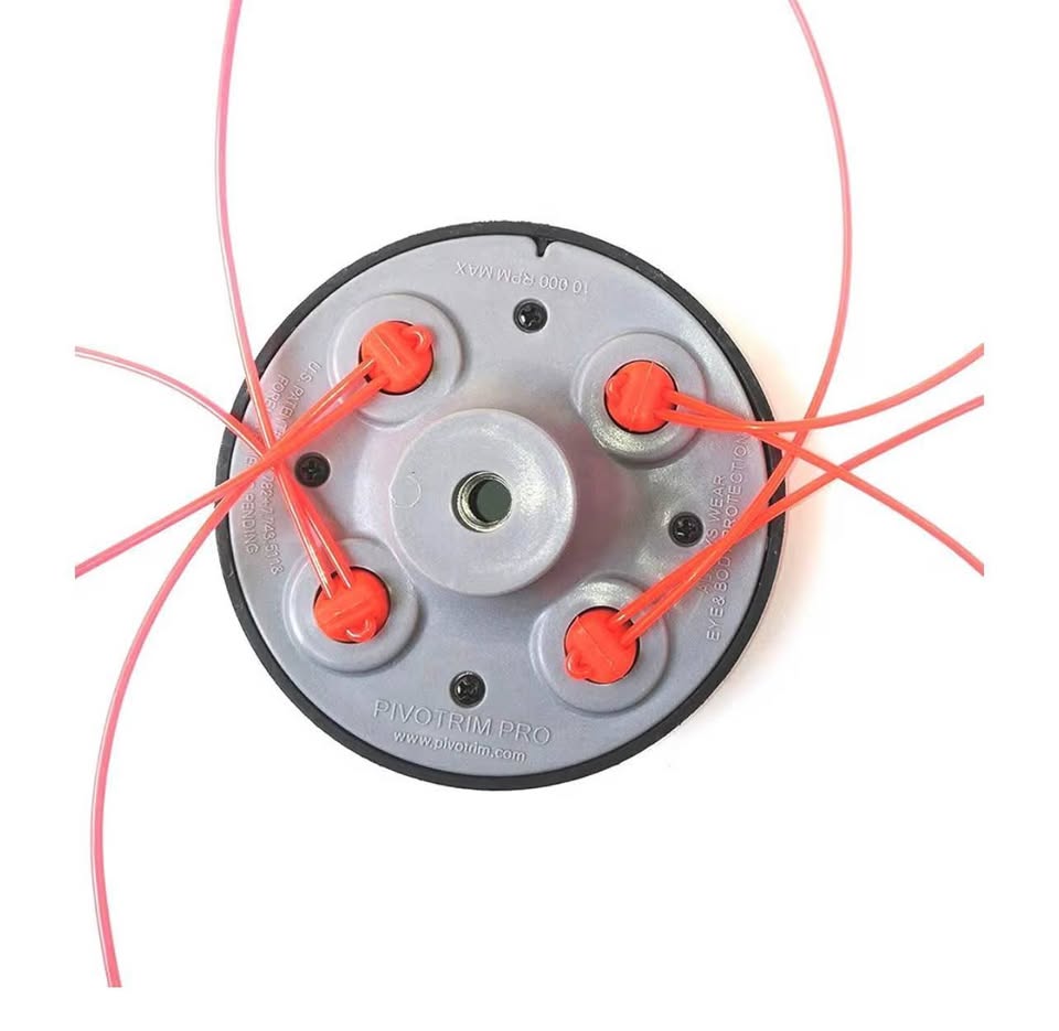 4 Way String Trimmer Head Replacement Compatible with Stihl, Ryobi, Husqvarna, E
