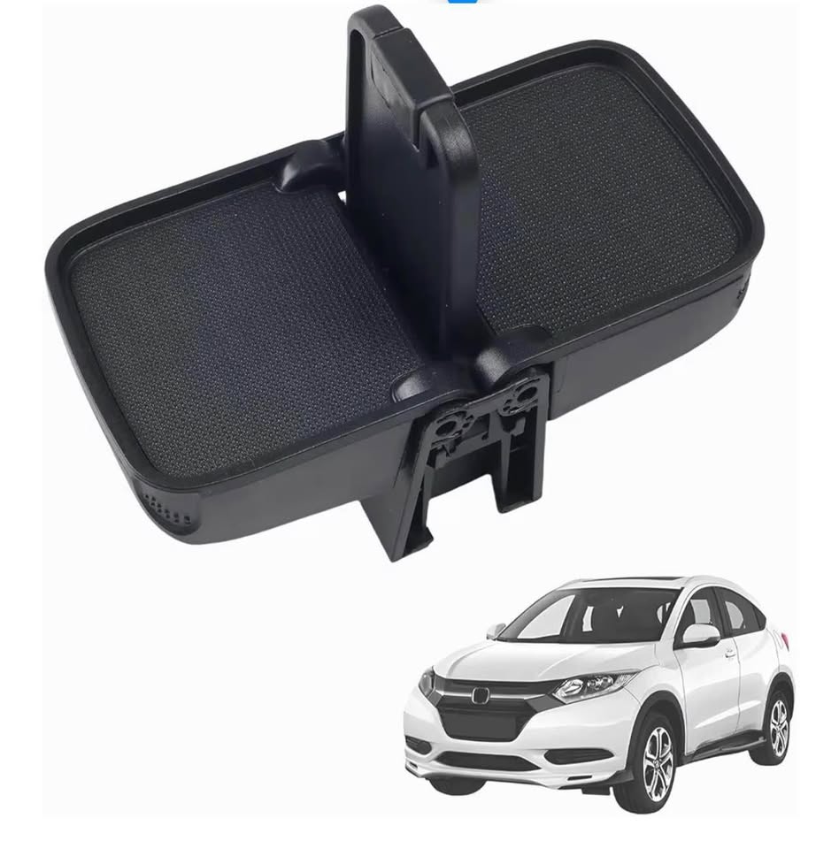 Cup Holder Insert Compatible with Honda HRV HR-V 2016-2018 Replace# 77230-T7W-A0