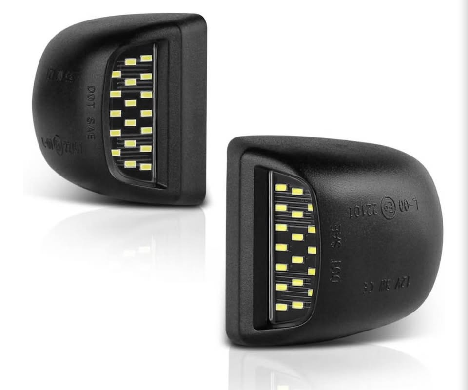 Full LED License Plate Light For Cadillac Escalade Chevy Silverado 1500 2500 350
