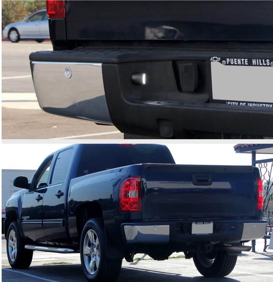 Full LED License Plate Light For Cadillac Escalade Chevy Silverado 1500 2500 350