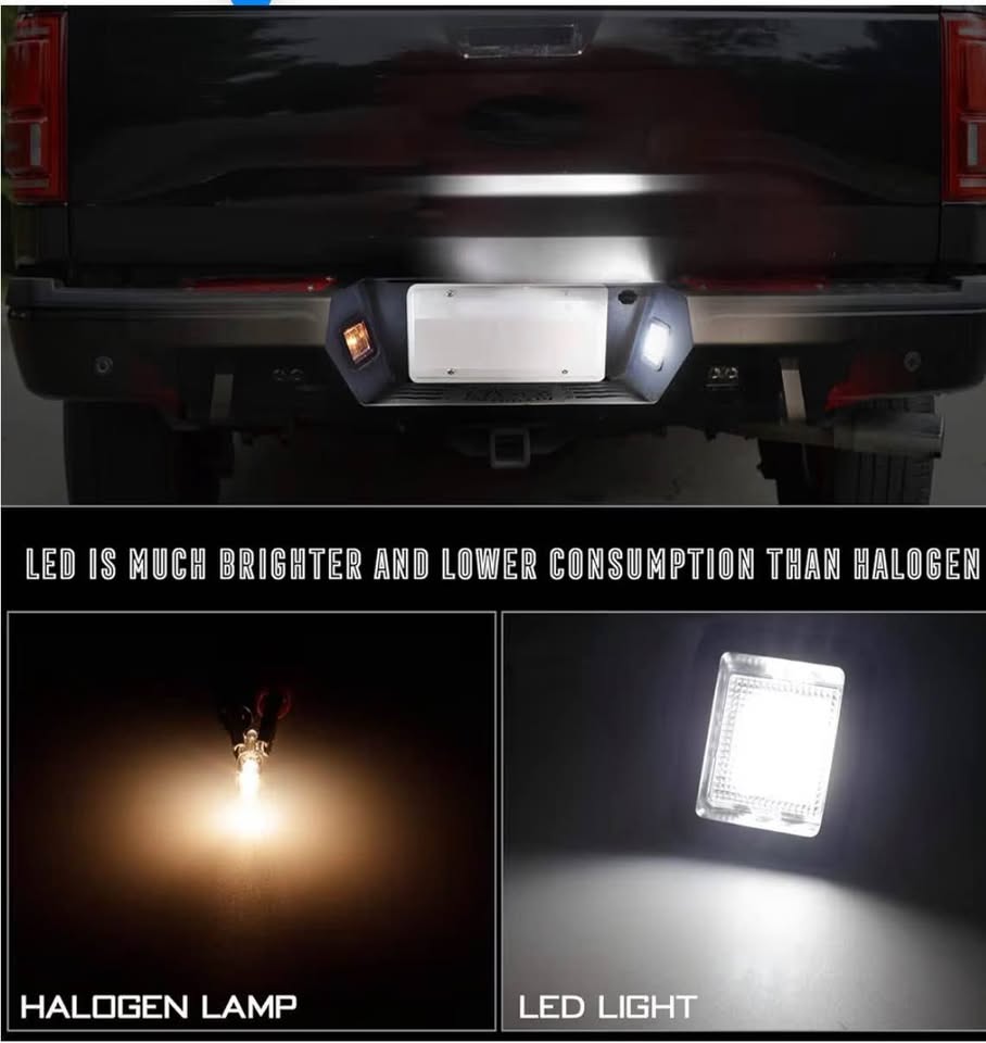 LED License Plate Lights for Ford F-150