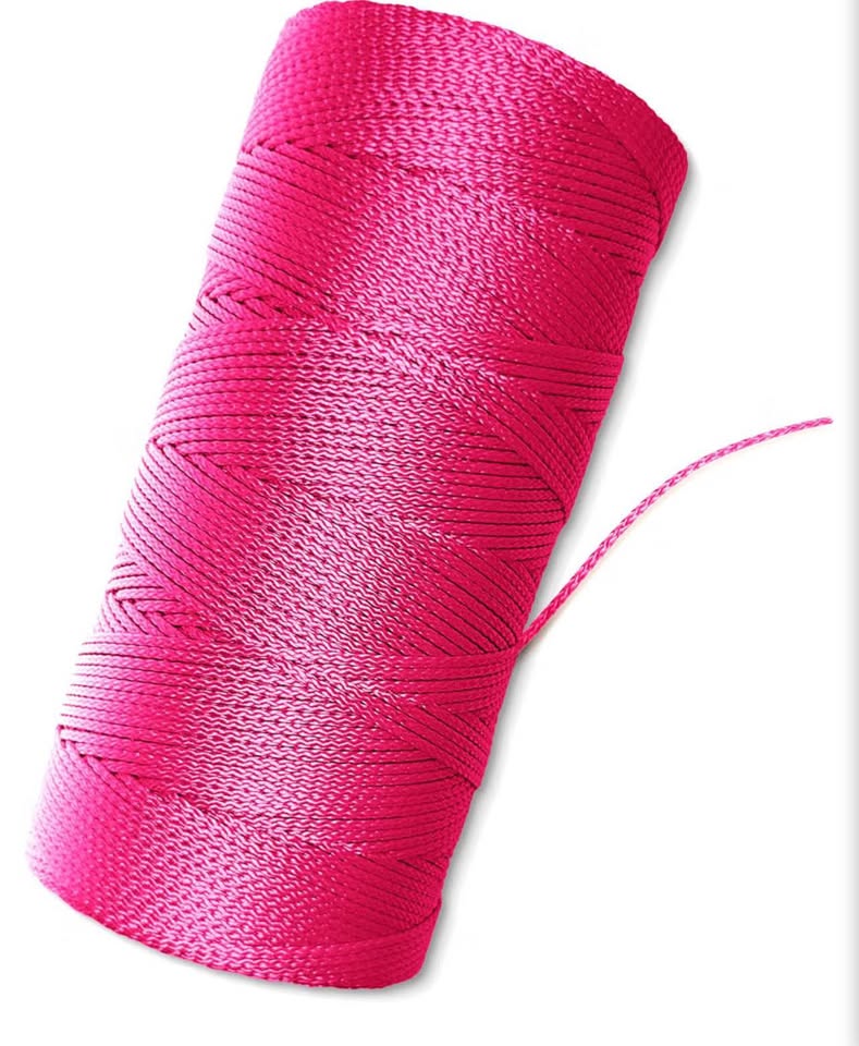 ACE Supply Braided Nylon Mason Line - Fluorescent Pink
