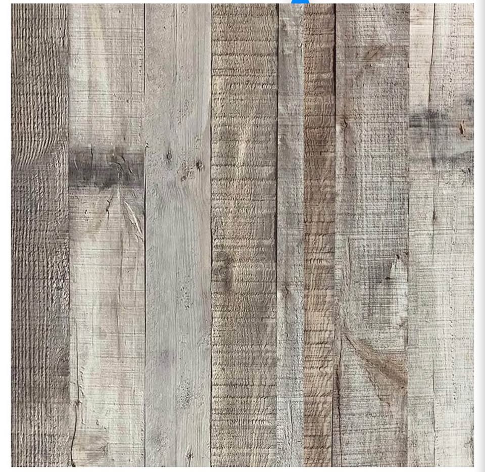 Rustic Wood Plank Peel and Stick Wallpaper