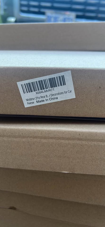 Universal Glossy Black Car Rear Bumper Lip Splitters