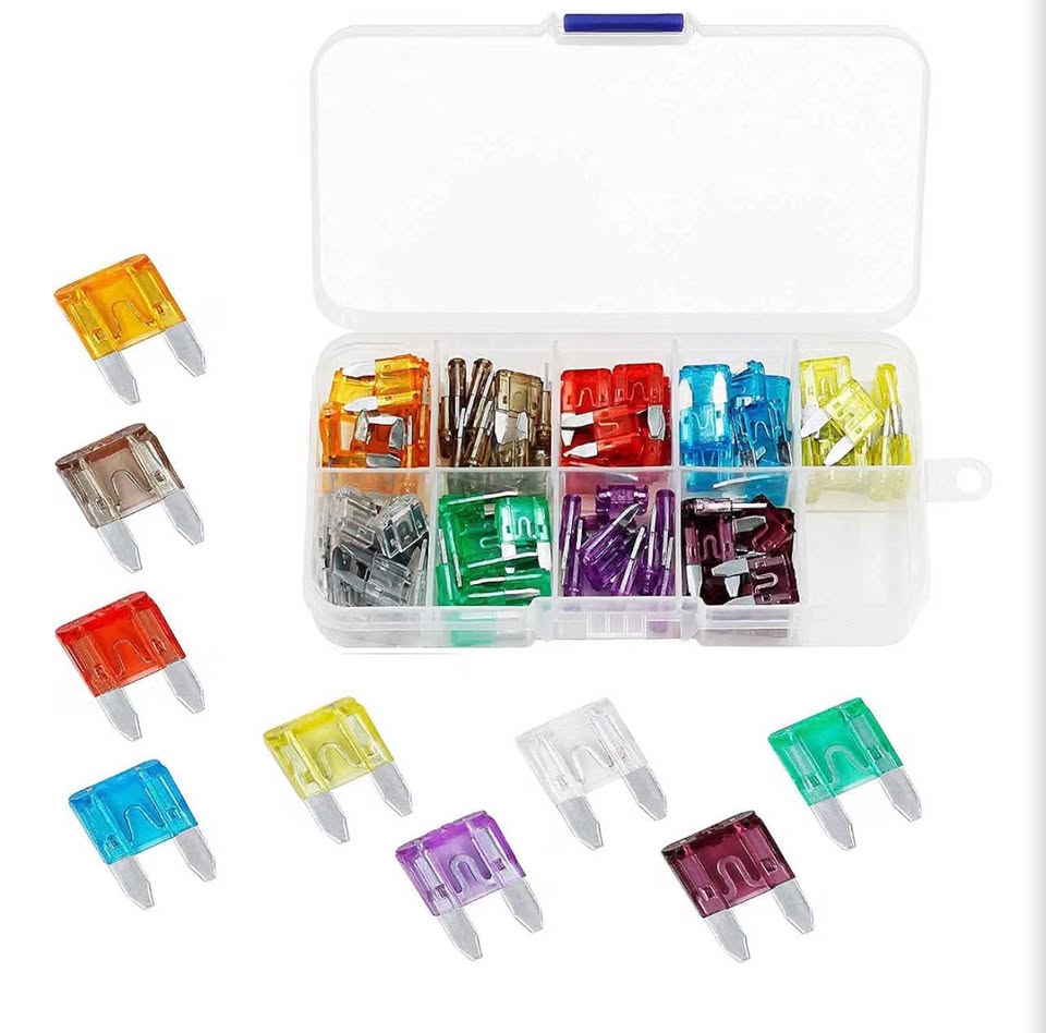 Auto Car Blade Rv Auto Fuses Assortment Kit – 90Pcs Mini (5A 7.5A 10A 15A 20A 25
