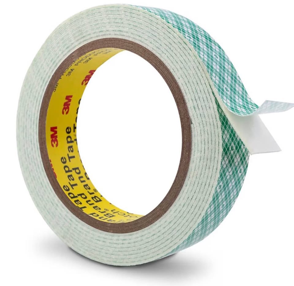 double sided foam tape 1inx10ft double coated urethane strong adhesion heavy dut