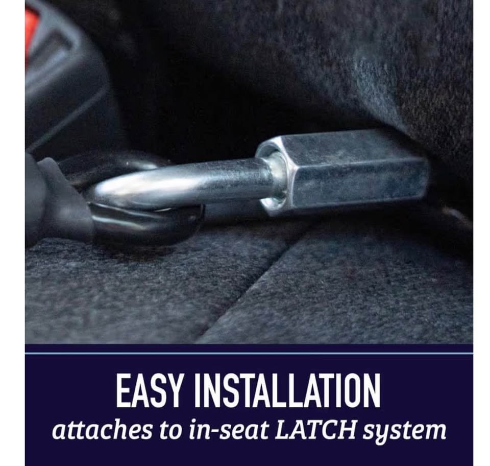 Leash Boss Dog Car Seat Belt Restraint - No-Chew Heavy Duty Car Seatbelt for Pet