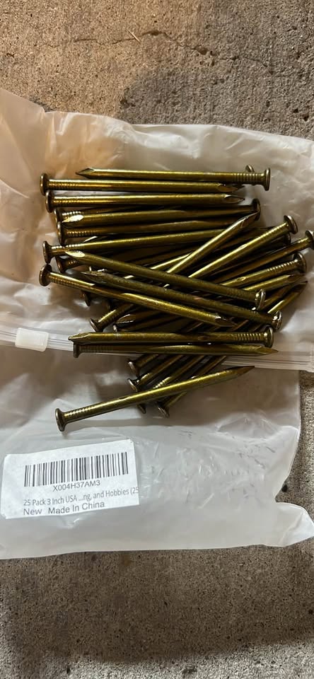 25 Pack 3 Inch Nails