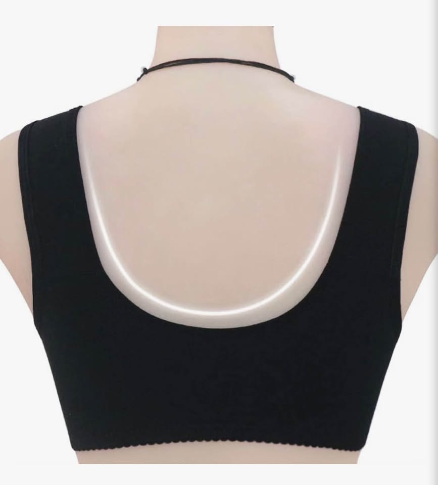 Front-Closure Floral Comfort Bra
