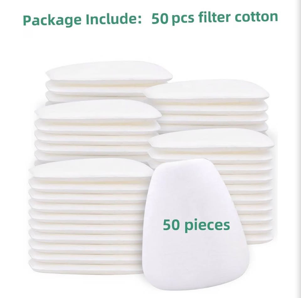 50 Pcs 5N11 Particulate Filter Cotton