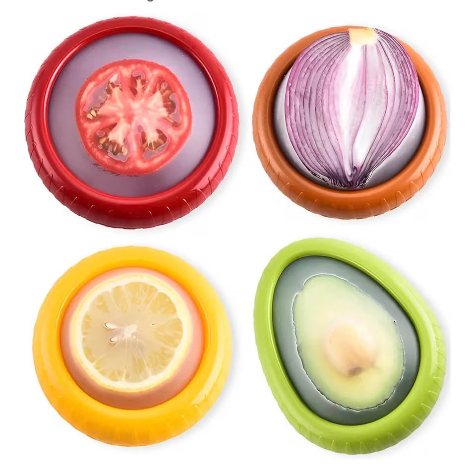 Silicone Avocado Saver 4PCS - Multi-Use Food Savers