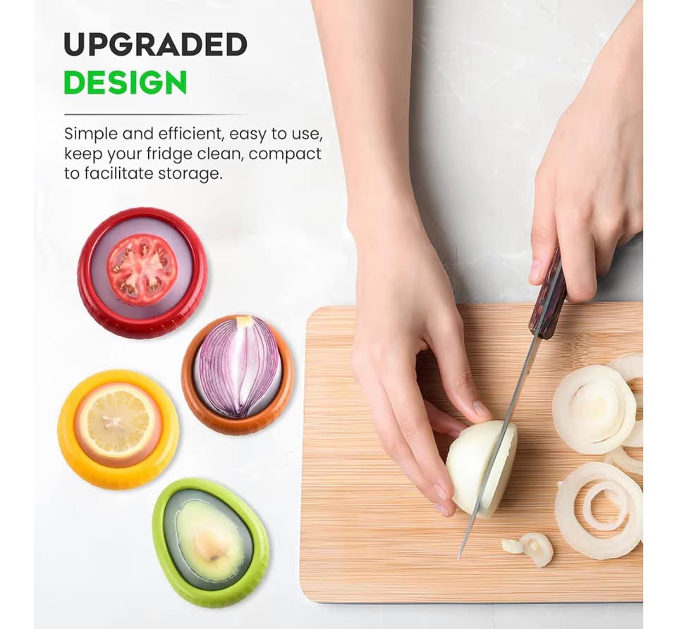 Silicone Avocado Saver 4PCS - Multi-Use Food Savers